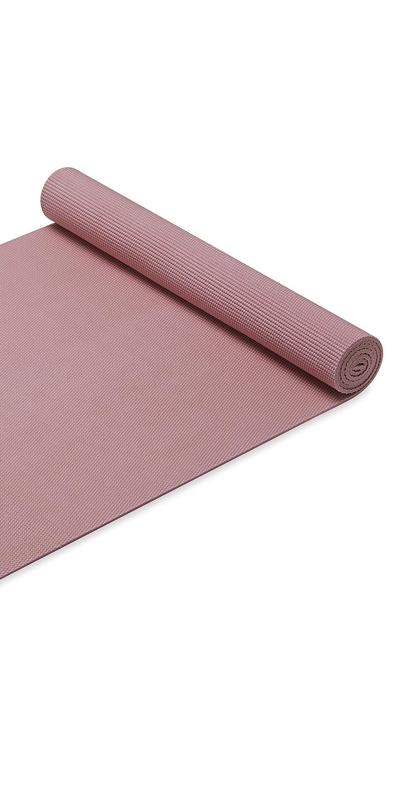 Gaiam Yoga Mat Premium Solid Color Reversible Non Slip Exercise & Fitness Mat for All Types of Yoga, Pilates & Floor Workouts, Lilac, 5mm, 68"L x 24"W x 5mm Thick, Lilac - Image 3